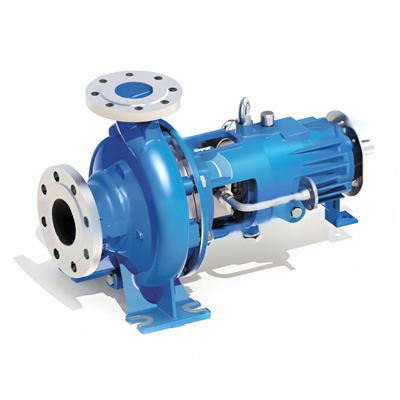 ISO open waaier OH1 -pomp